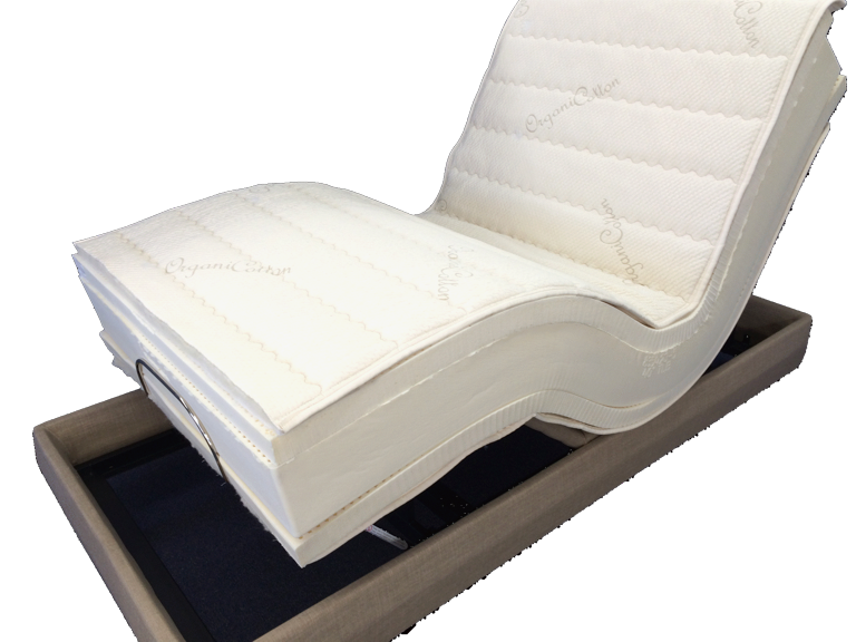 San Francisco Organic Natural Latex Adjustable Bed Mattresses