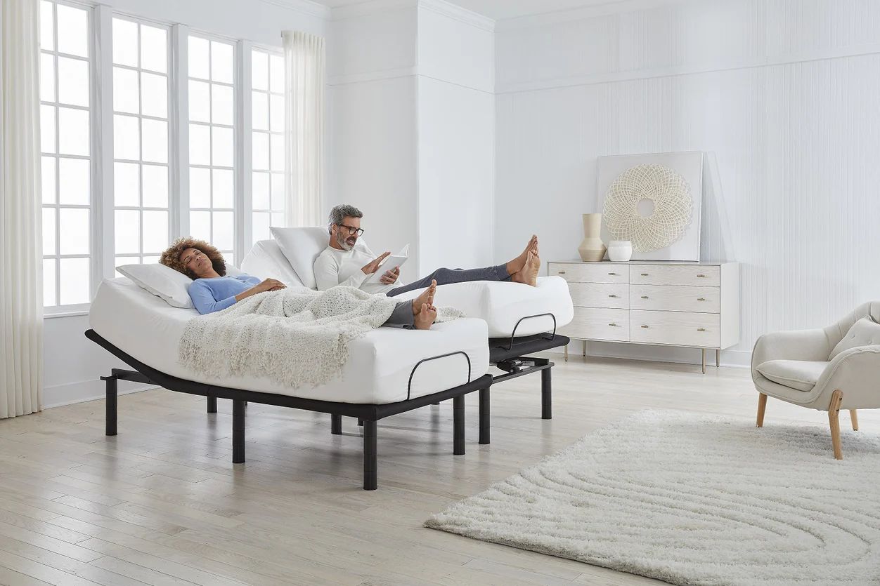 Phoenix electric adjustable beds are made in twin full queen king dual queensize and kingsize california