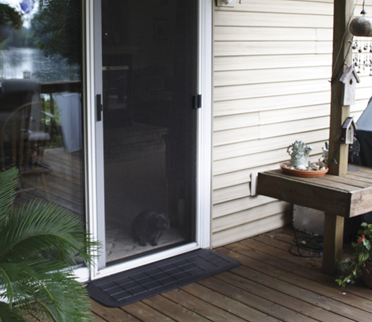 AlumiRamp Rubber Threshold Ramp - Wheelchair Access Ramp