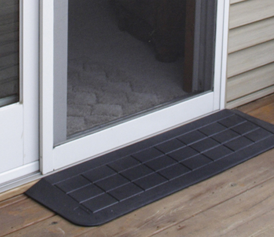 AlumiRamp Rubber Threshold Ramp - Wheelchair Access Ramp
