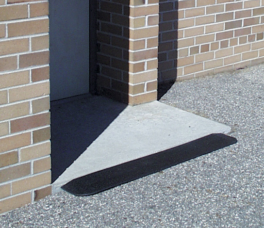 AlumiRamp Rubber Threshold Ramp - Wheelchair Access Ramp
