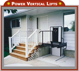 wheel chair elevator vertical platform